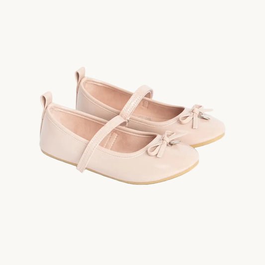 Ballerines Vernies Rose Poudré Fille