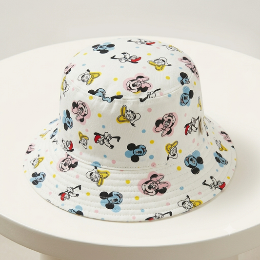Bob Blanc Enfant Disney – Motif Mickey et ses Amis