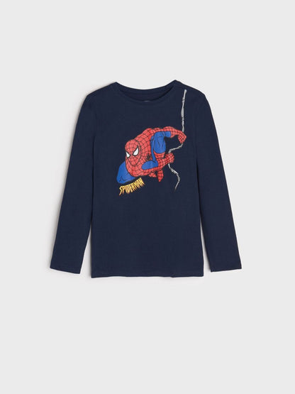 T-shirt Manches Longues Spider-Man Officiel