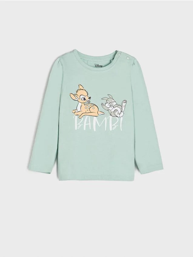 T-shirt Bambi à manches longues