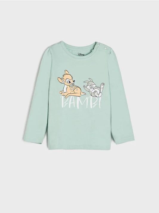T-shirt Bambi à manches longues