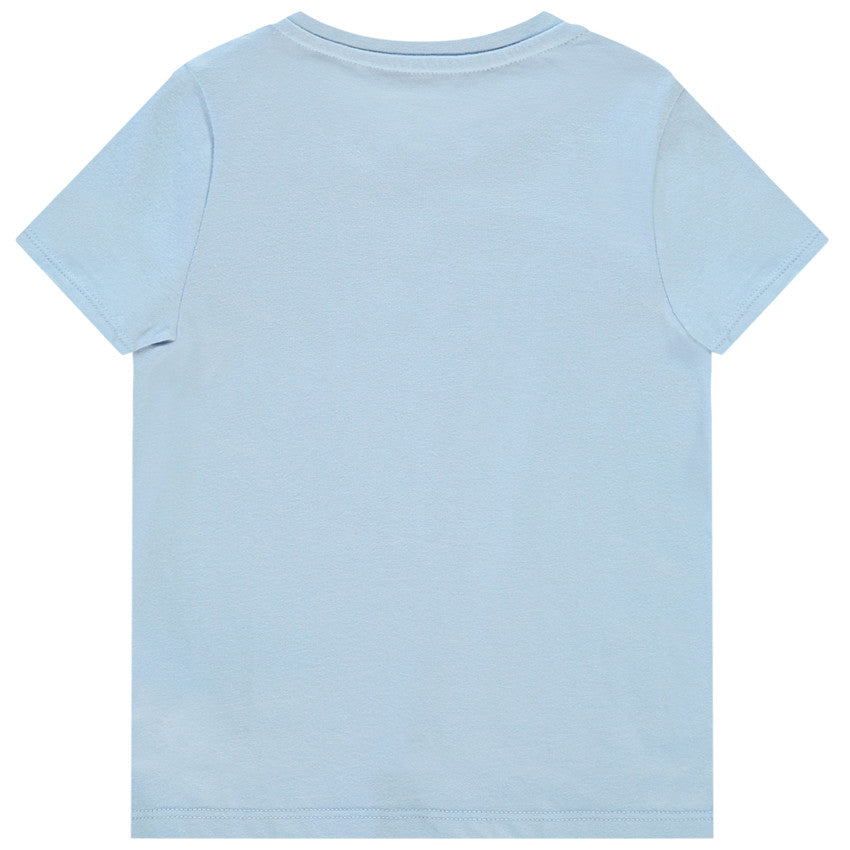 T-shirt Bébé Bleu Ciel - "Little Frenchy"