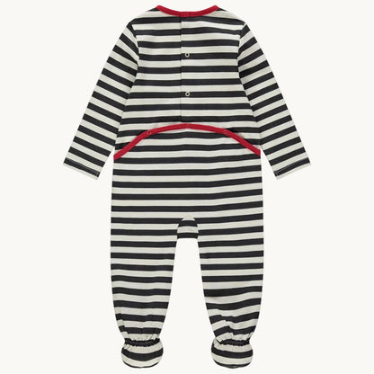 Pyjama Bébé Mickey Mouse Rayé Noir et Blanc