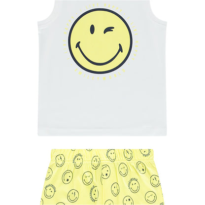 Pyjama court Orchestra x SmileyWorld en coton léger