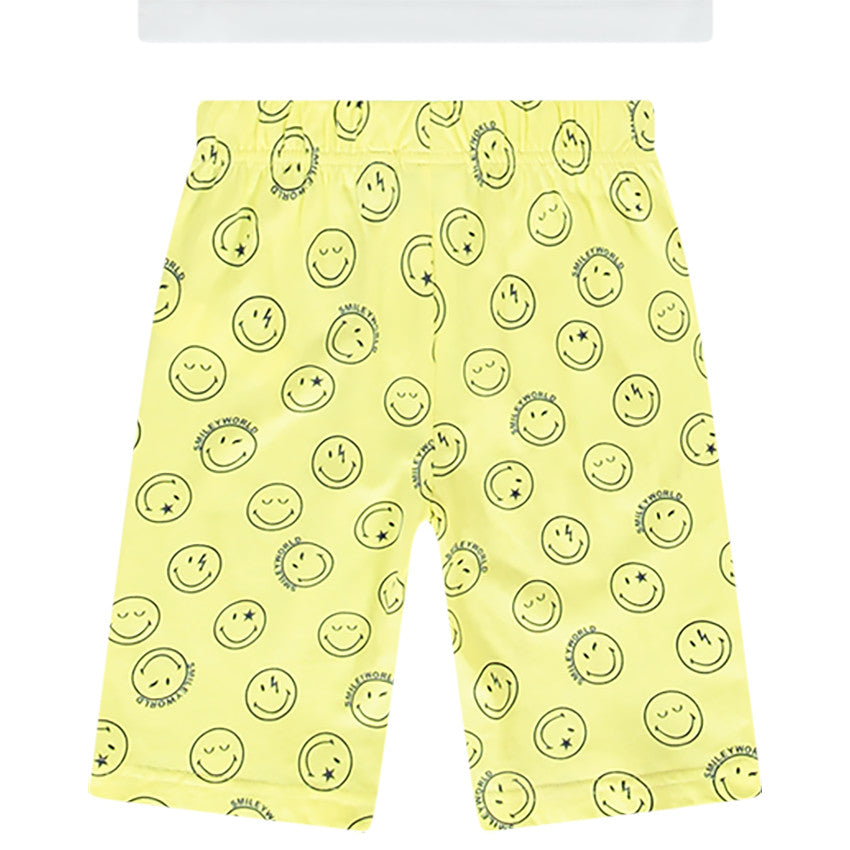 Pyjama court Orchestra x SmileyWorld en coton léger
