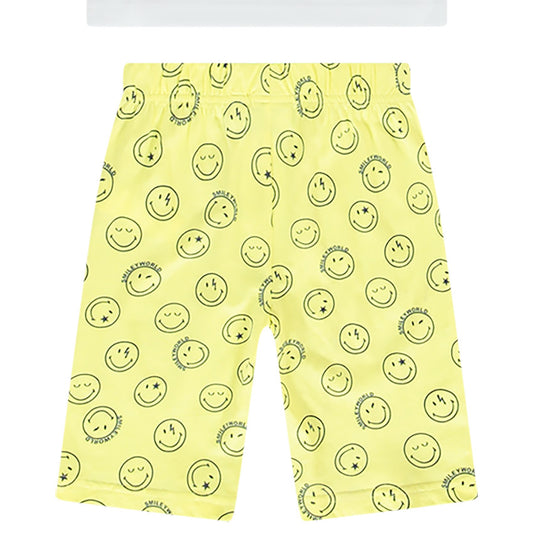 Pyjama court Orchestra x SmileyWorld en coton léger