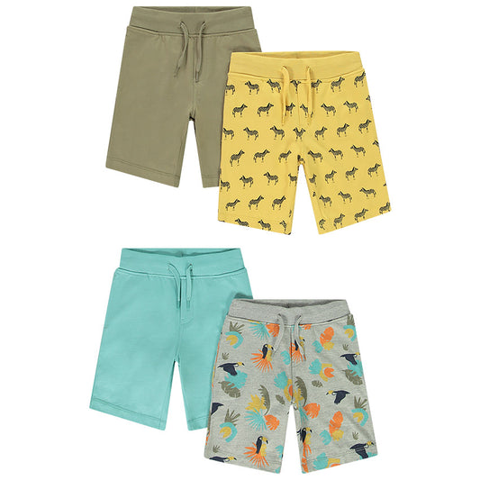 Lot de 4 shorts en molleton garçon – Orchestra