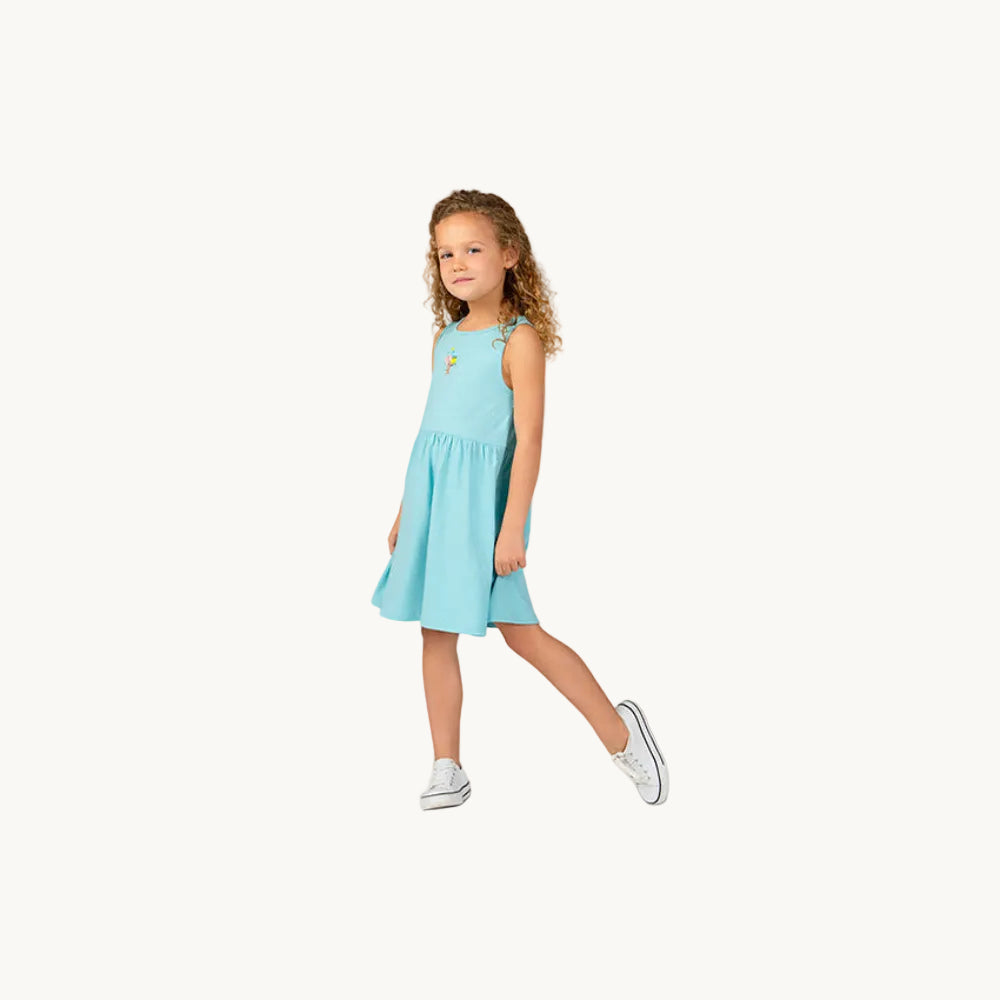 Lot de 3 robes en coton pour fille