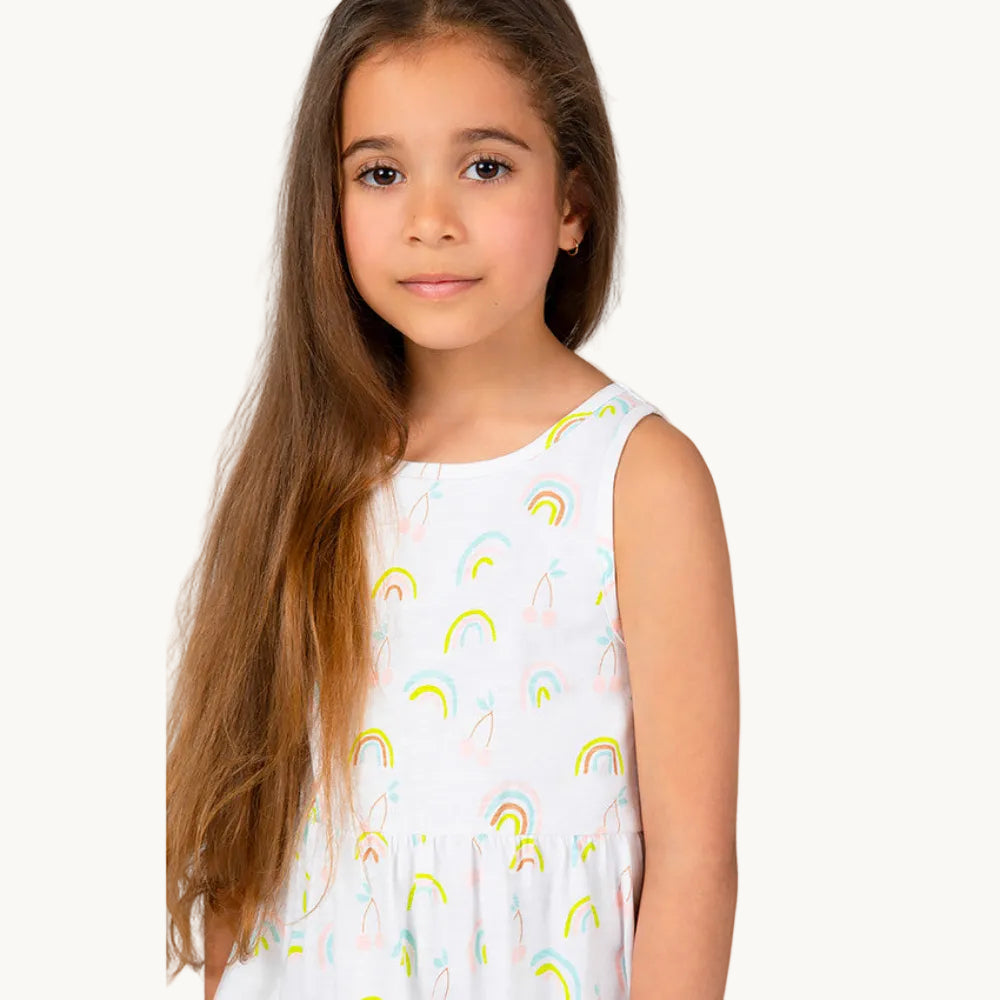 Lot de 3 robes en coton pour fille