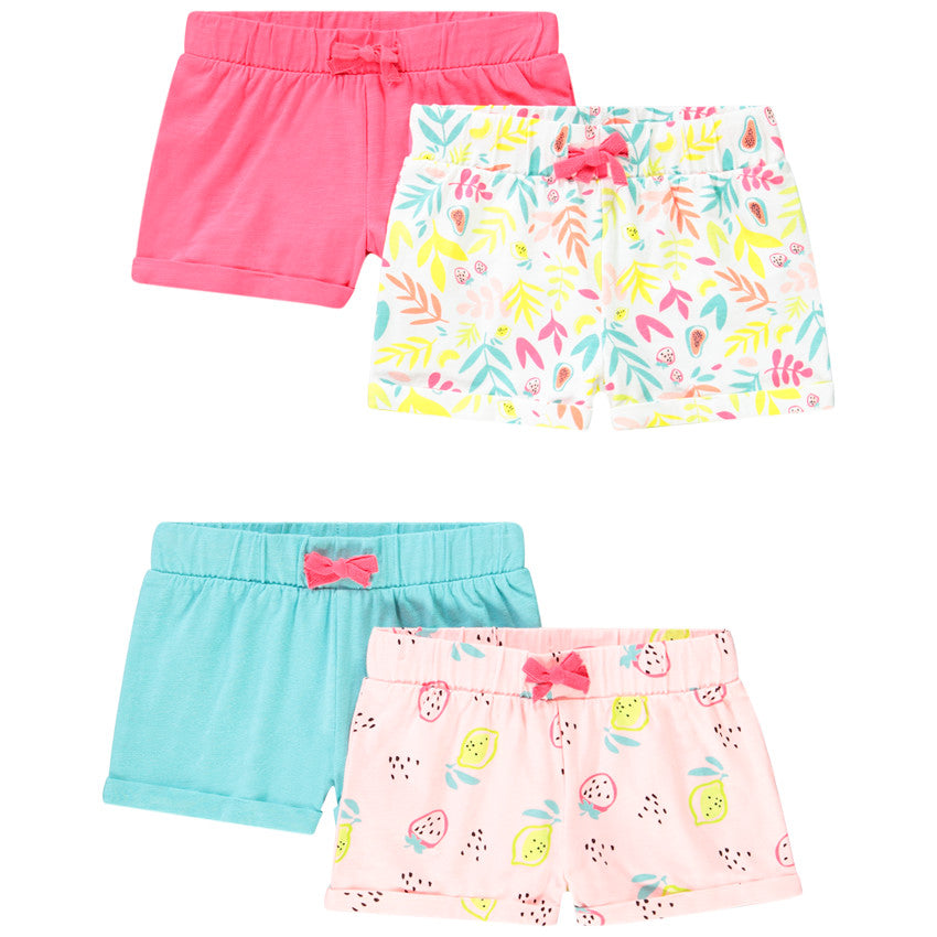 Lot de 4 shorts en jersey légers fille – Orchestra