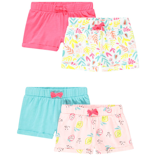 Lot de 4 shorts en jersey légers fille – Orchestra