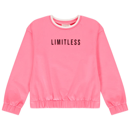 Sweat court en molleton rose "Limitless"
