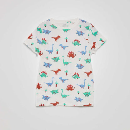 T-shirt imprimé dinausores
