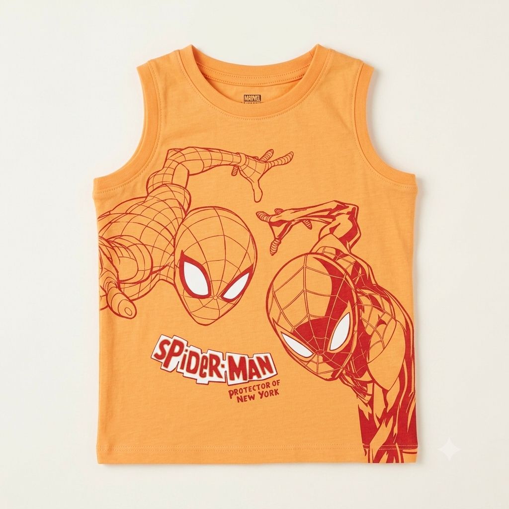 Lot de 3 Débardeurs Spider-Man Marvel Enfant