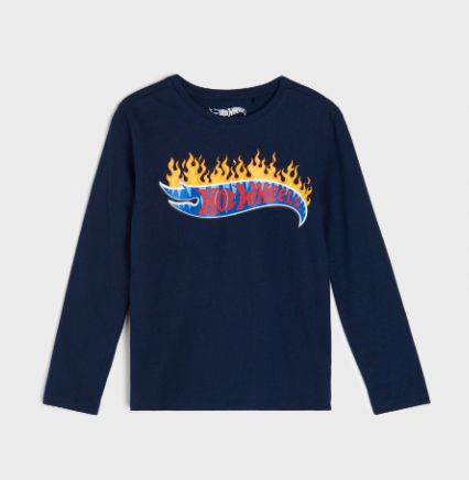 T-shirt manches longues Hot wheels