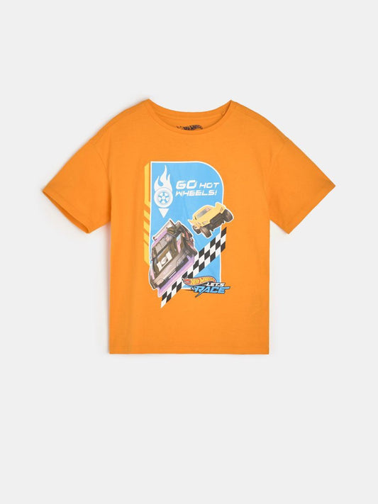 T-shirt Hot Wheels « Let's Race » Enfant