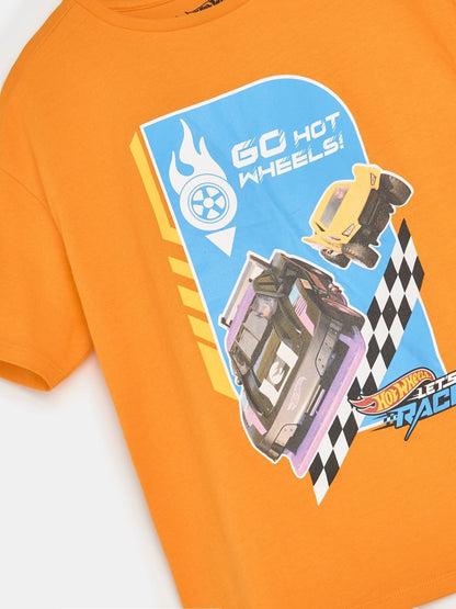 T-shirt Hot Wheels « Let's Race » Enfant