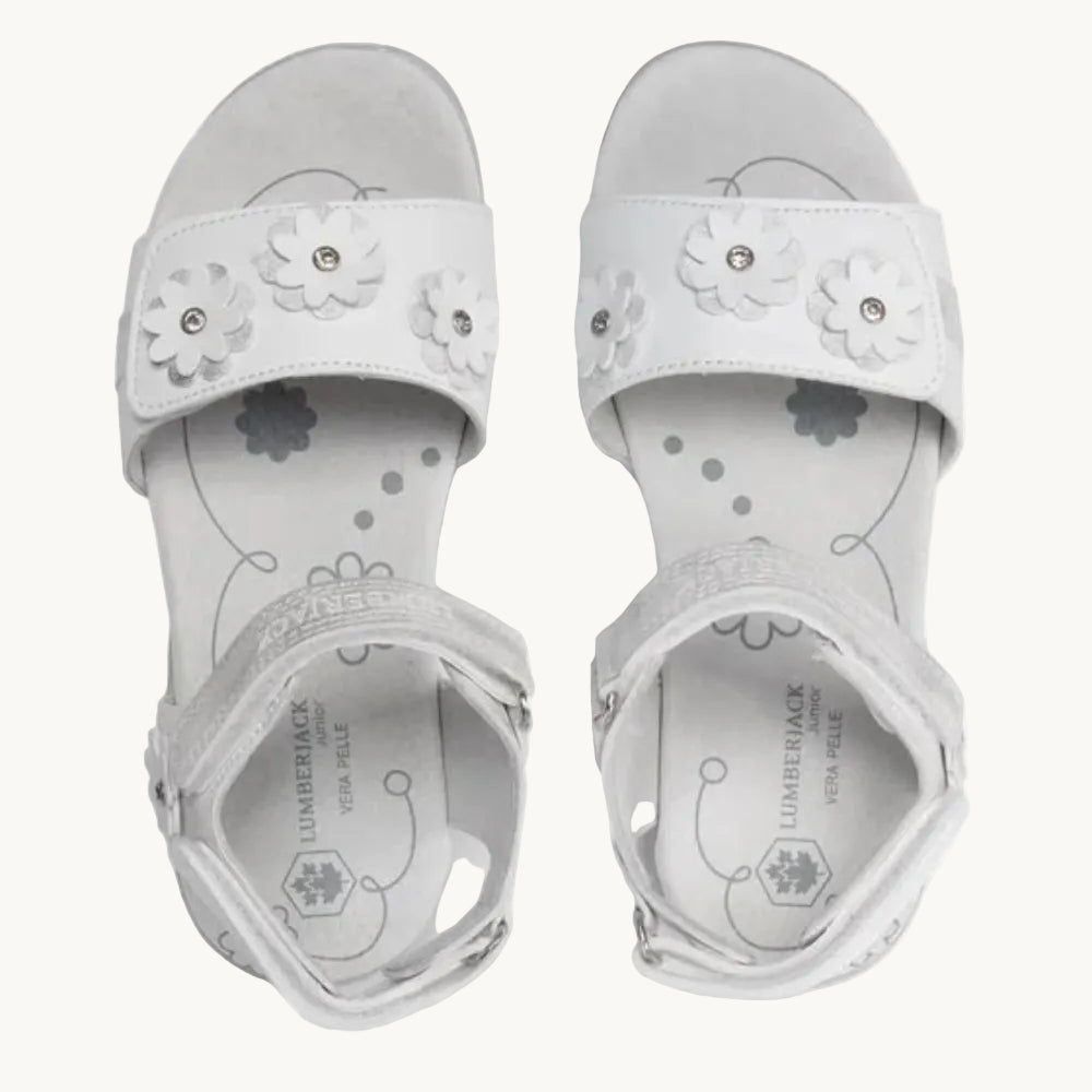 Sandales Enfant Blanches LumberJack