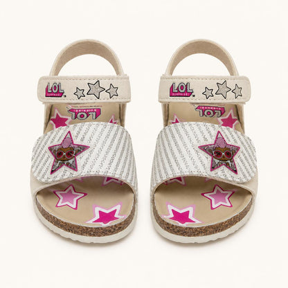 Sandales L.O.L. Surprise! pour Fille – Nu-pieds Ergonomiques à Paillettes et Étoiles