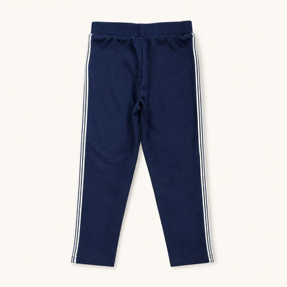 Jegging Milano Marine à Zips Dorés - Fille