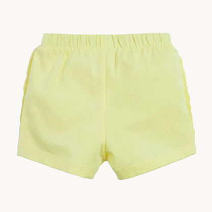 Short jaune bébé Fille - Cool club
