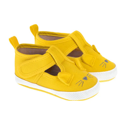 chaussures antidérapantes - Jaune moutarde