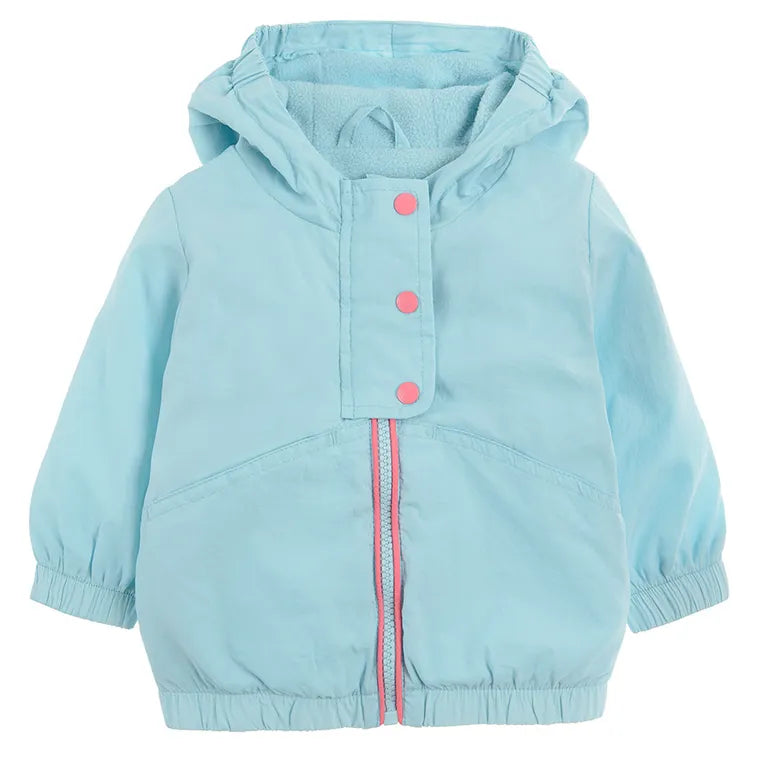 Veste à capuche Cool Club pour filles, bleue
