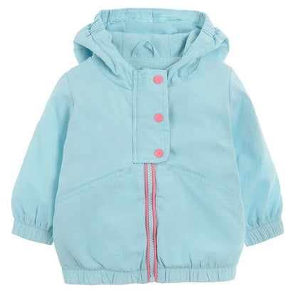 Veste à capuche Cool Club pour filles, bleue