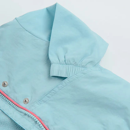 Veste à capuche Cool Club pour filles, bleue