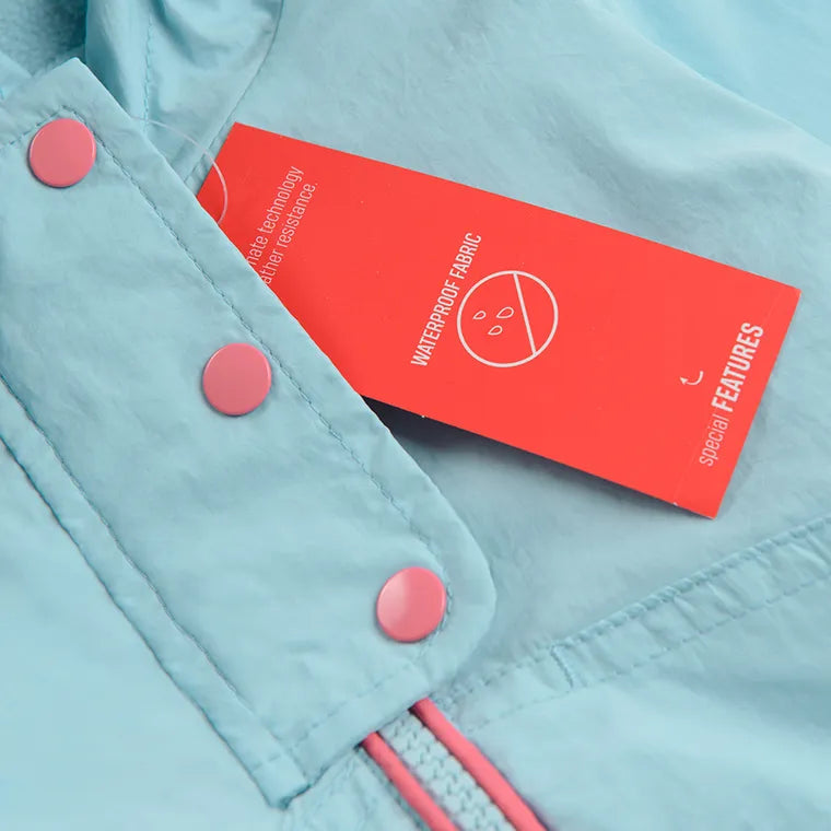 Veste à capuche Cool Club pour filles, bleue