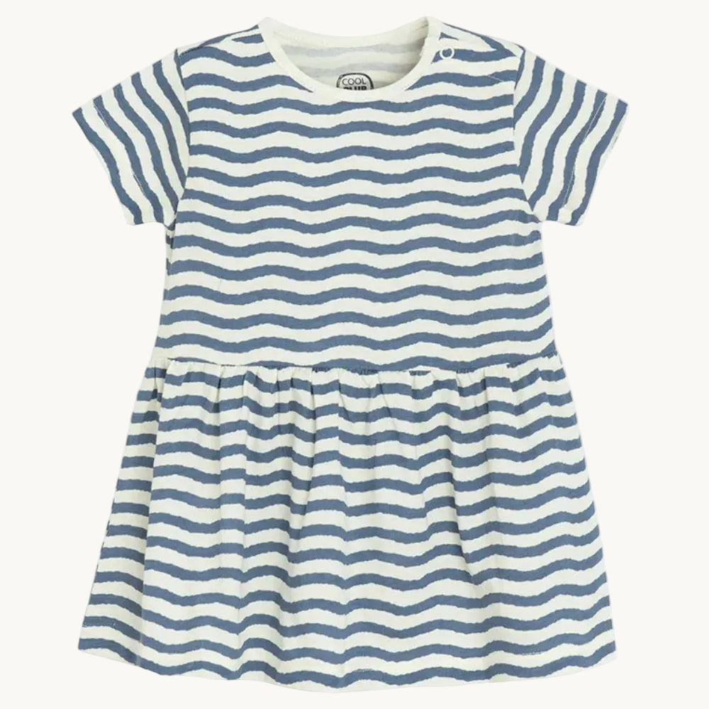 Lot de 2 robes d'été en coton pour bébé fille