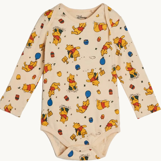 Body Bébé Manches Longues Disney Winnie l’Ourson – Sinsay