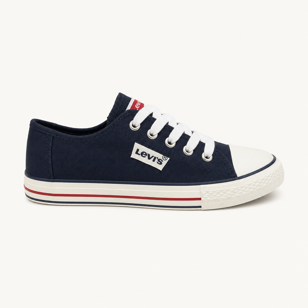 Baskets en Toile Levi's Stan Buck – Bleu Marine